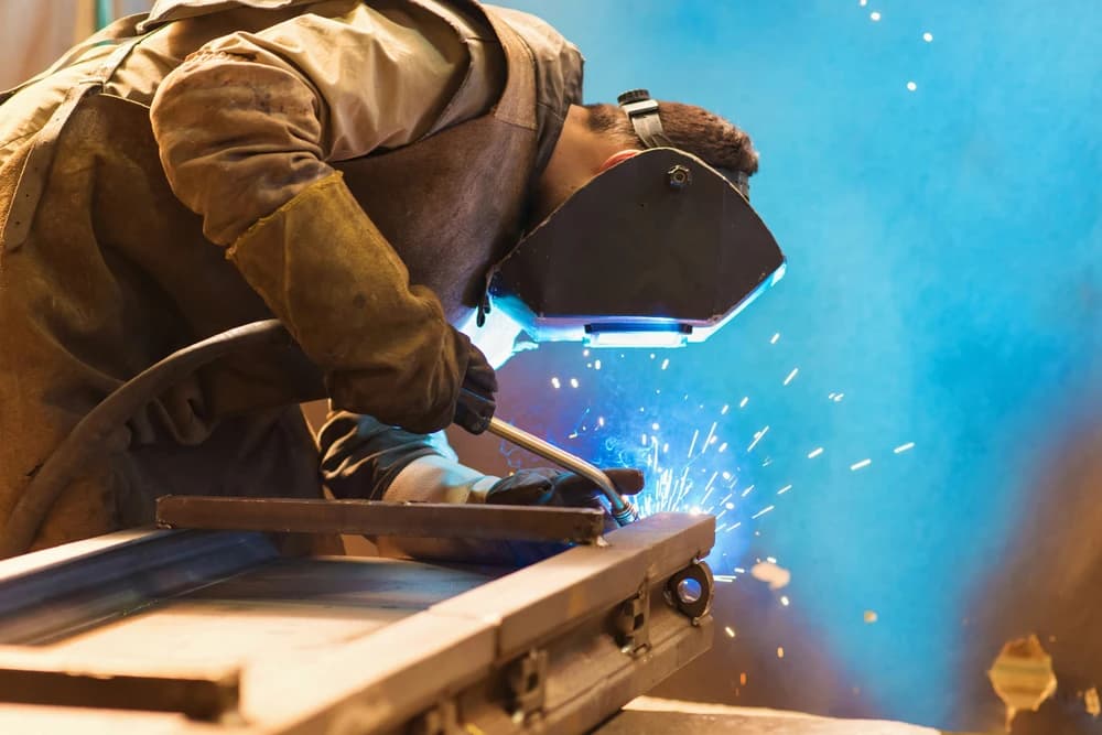 Welder In Tampa at work